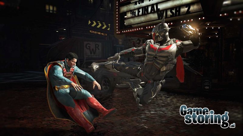 Bekijk alle actuele storingen voor Injustice 2